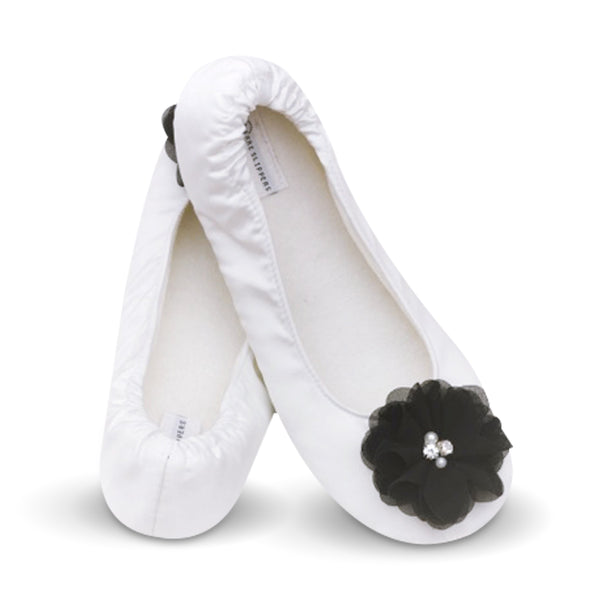 Black Bridesmaid Slippers