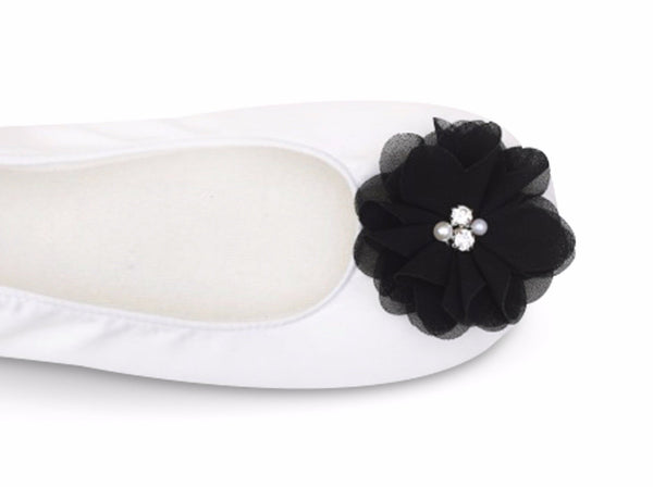 Black Bridesmaid Slippers