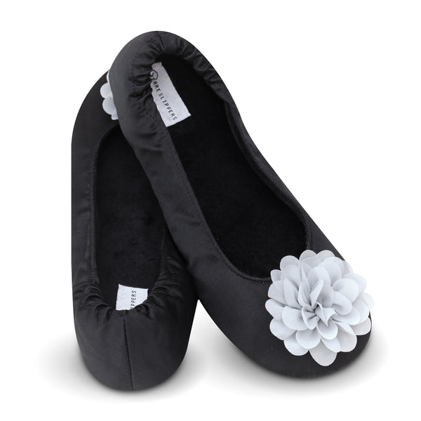 Gray Bridesmaid Slippers 