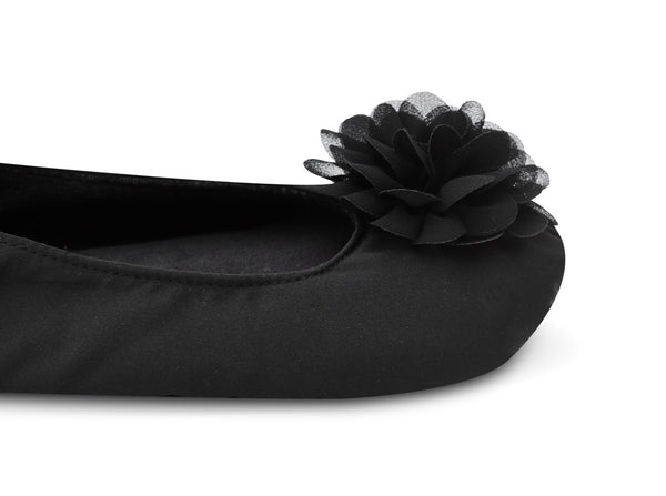 Satin Ballerina Slippers