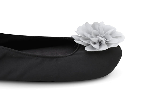 Gray Bridesmaid Slippers 
